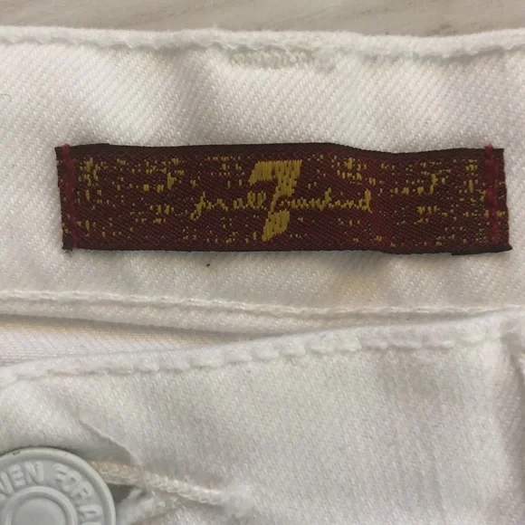 7 for all mankind Jean Mini Skirt - Picture 5 of 7